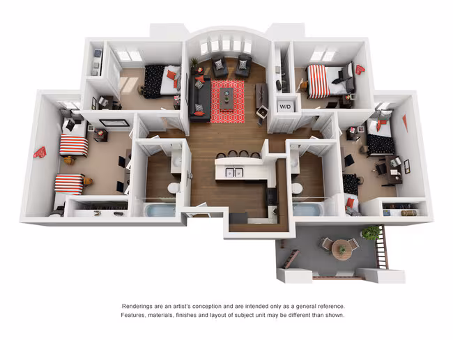 Unit Shared Shared floor plan